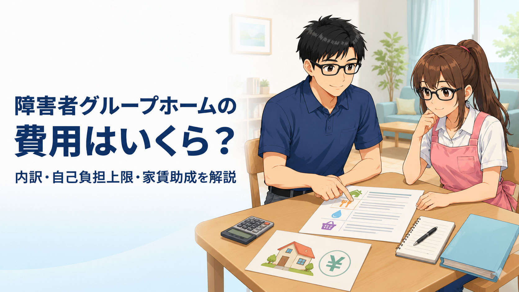 障害者グループホームの費用はいくら？内訳・自己負担上限・家賃助成を解説