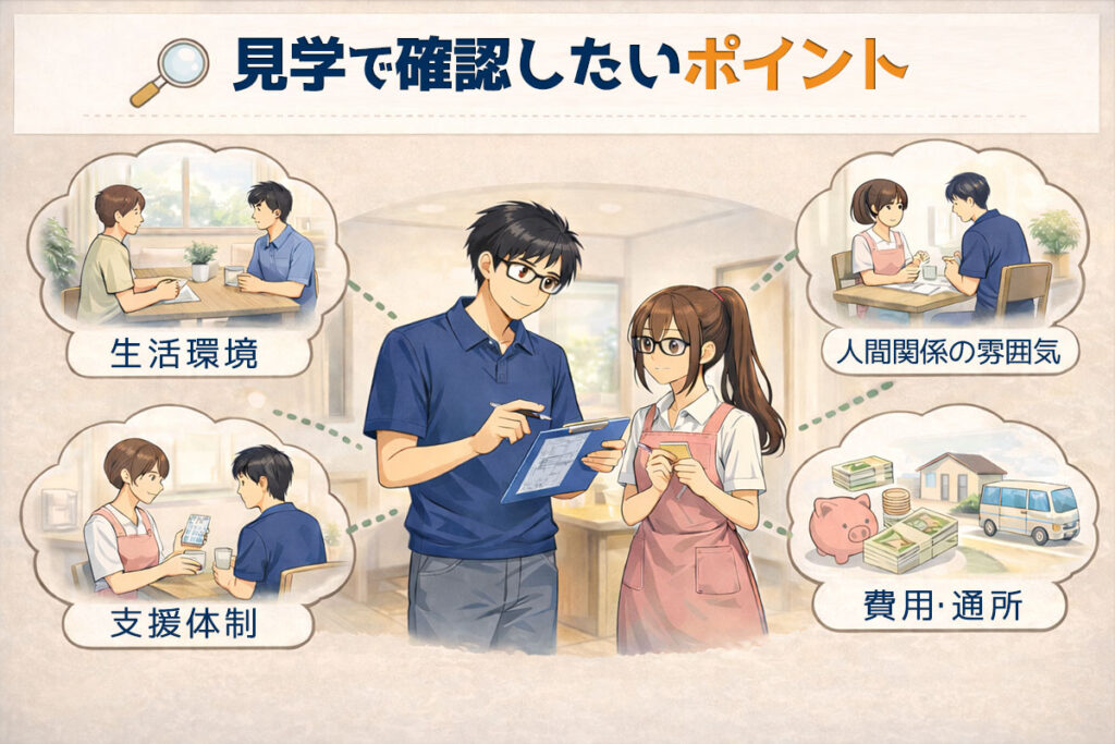見学で確認したいポイント