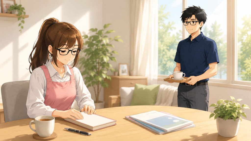 まとめ直前イメージイラスト