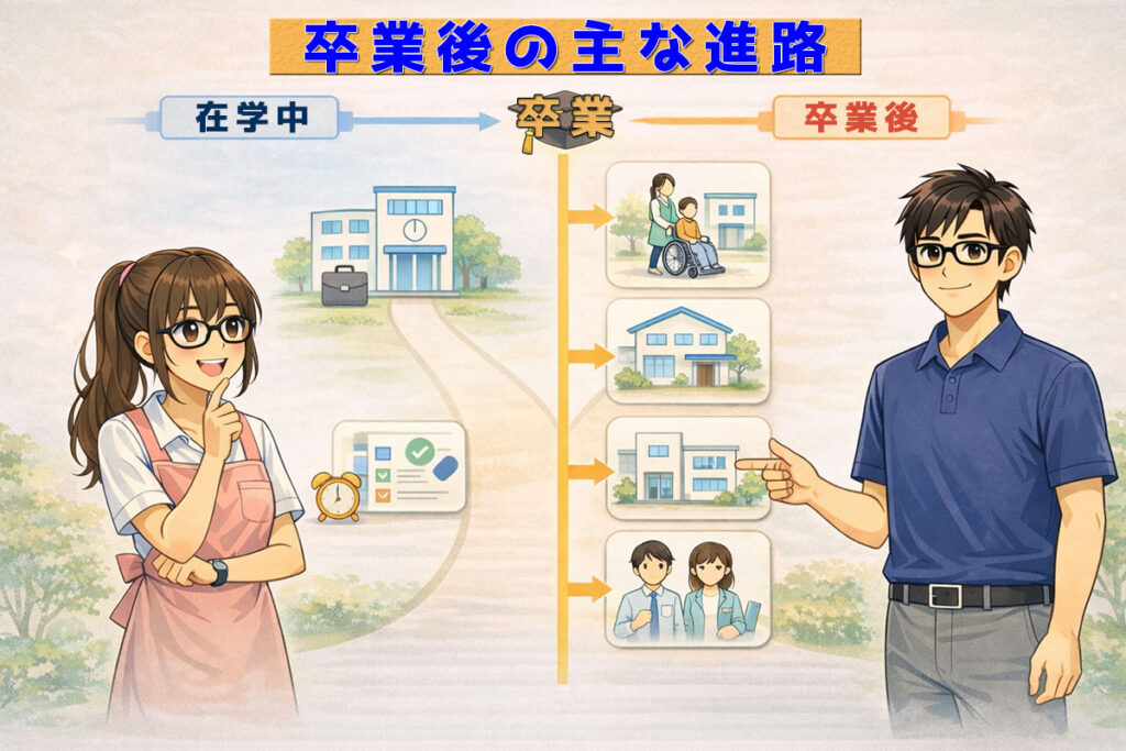 卒業後の主な進路
