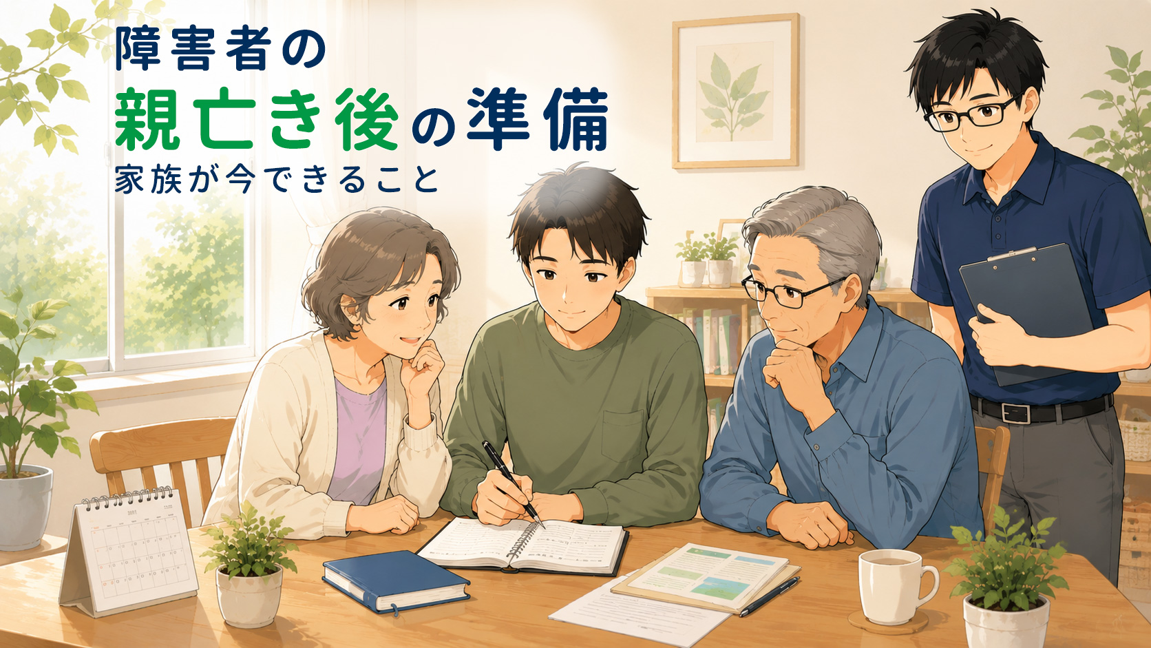 障害者の親亡き後の準備｜家族が今できることのアイキャッチ